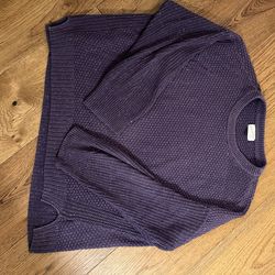 Universal  thread mock neck knit sweater