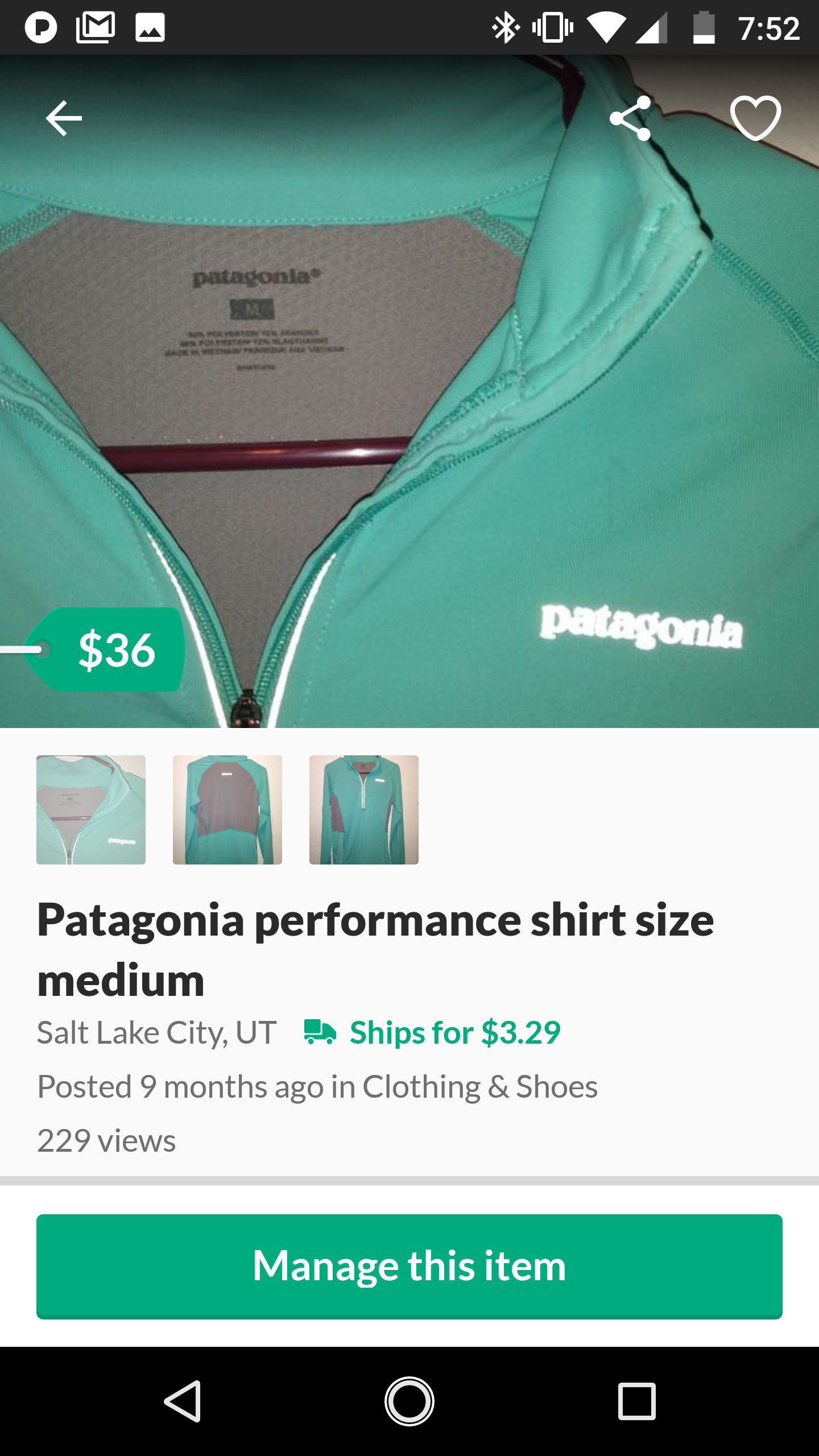 Patagonia shirt size s/ Patagonia capelin/ men's ugh sz10 / Robert ball/ khaw-fee barista series