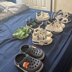 kid shoes size 6c everything for 75.00