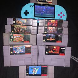 Supaboy & snes games