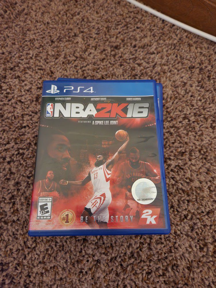 PS4 NBA 2k16