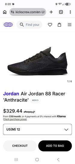 Nike 88 Jordan Anthracid - Worn once