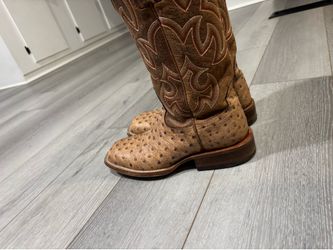 Ostrich boots
