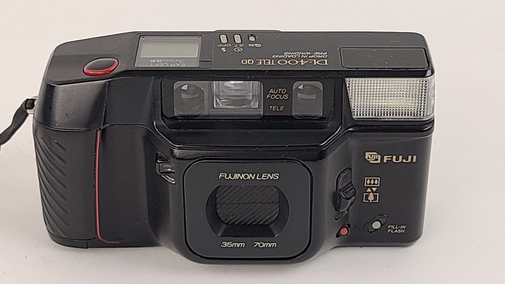 Fuji DL-400 Tele QD 35mm point and shoot film camera