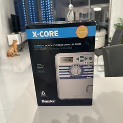 HUNTER X-CORE 8 STATIONS SPRINKLER TIMER BRAND YOU NEW IN BOX