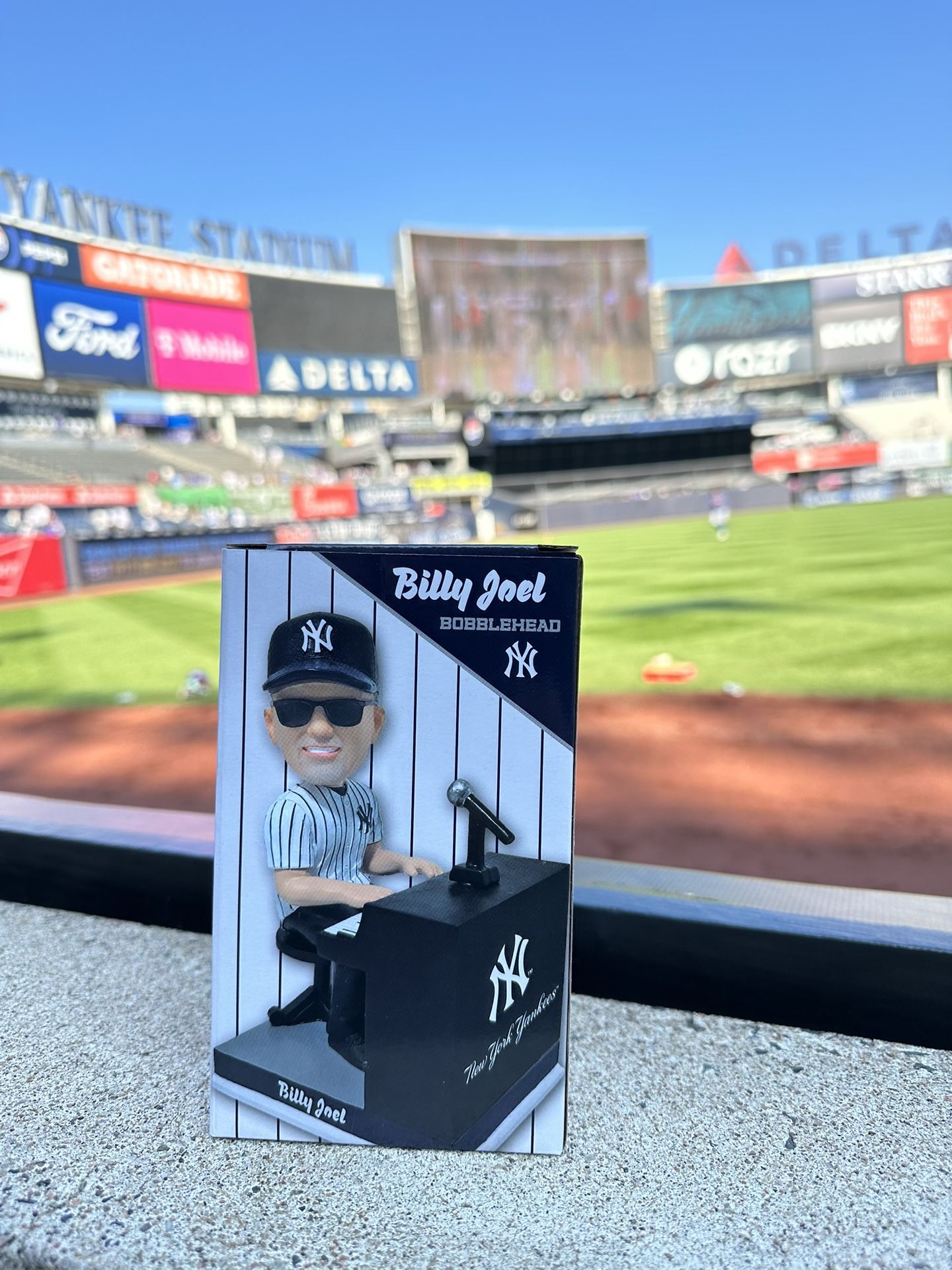 Billy Joel Yankees bobblehead (stadium giveaway July 11, 2025)