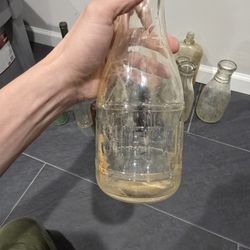 Vintage Glass Bottles 