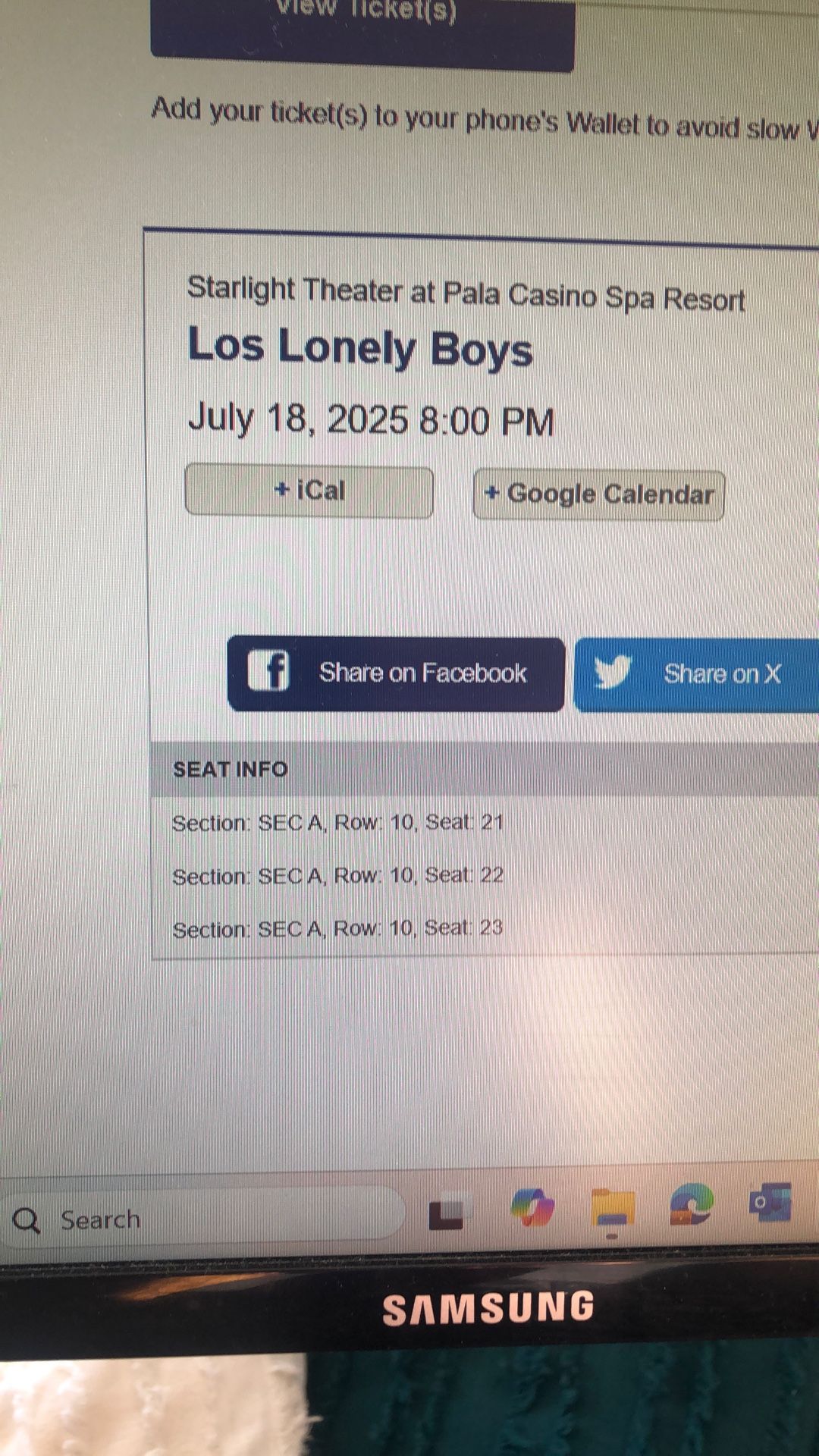 Los lonely Boys Concert Tickets / Pala Casino