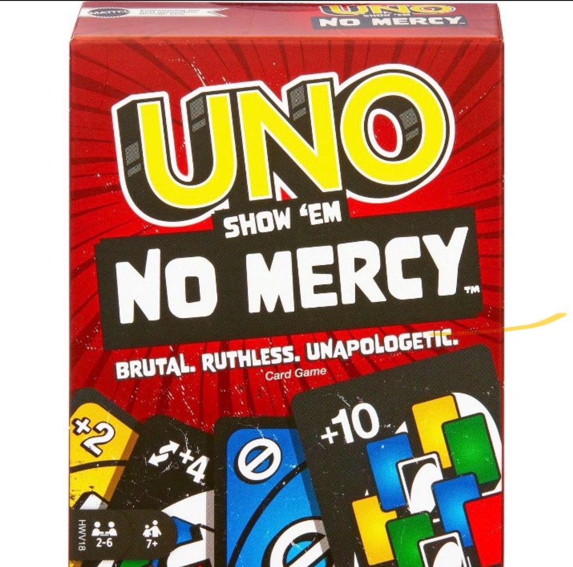 UNO no mercy game 