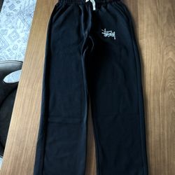 BRAND NEW Black Stussy Sweatpants Medium