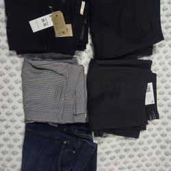 Womens jeans all new bundle lot of 5 new pants Size 6