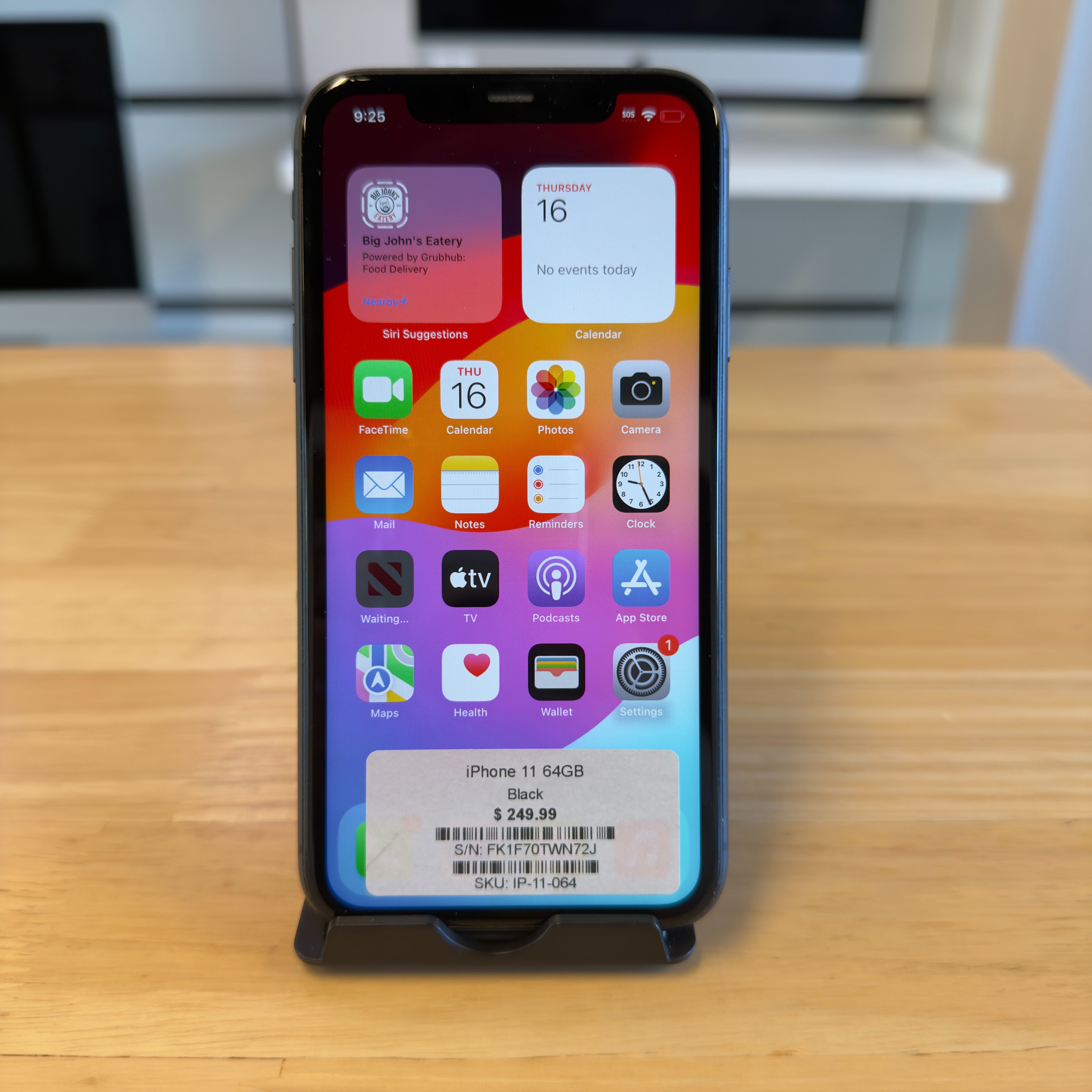 Unlocked iPhone 11 64GB – Black