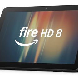 New in the box, Amazon Fire HD 8 tablet 