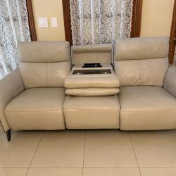 Beautiful Leather Couch