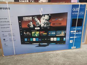 65" Screen QLED SMART 4K ULTRA HDTV BY SAMSUNG Q72DD. 1 year Warranty