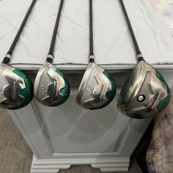 Warrior Golf Clubs. Wood Set