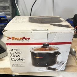 RoadPro 12-Volt Slow Cooker 1.5 Quart