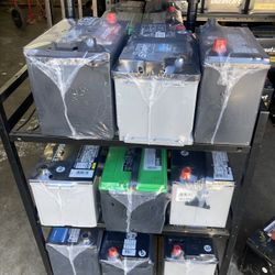 Car batteries