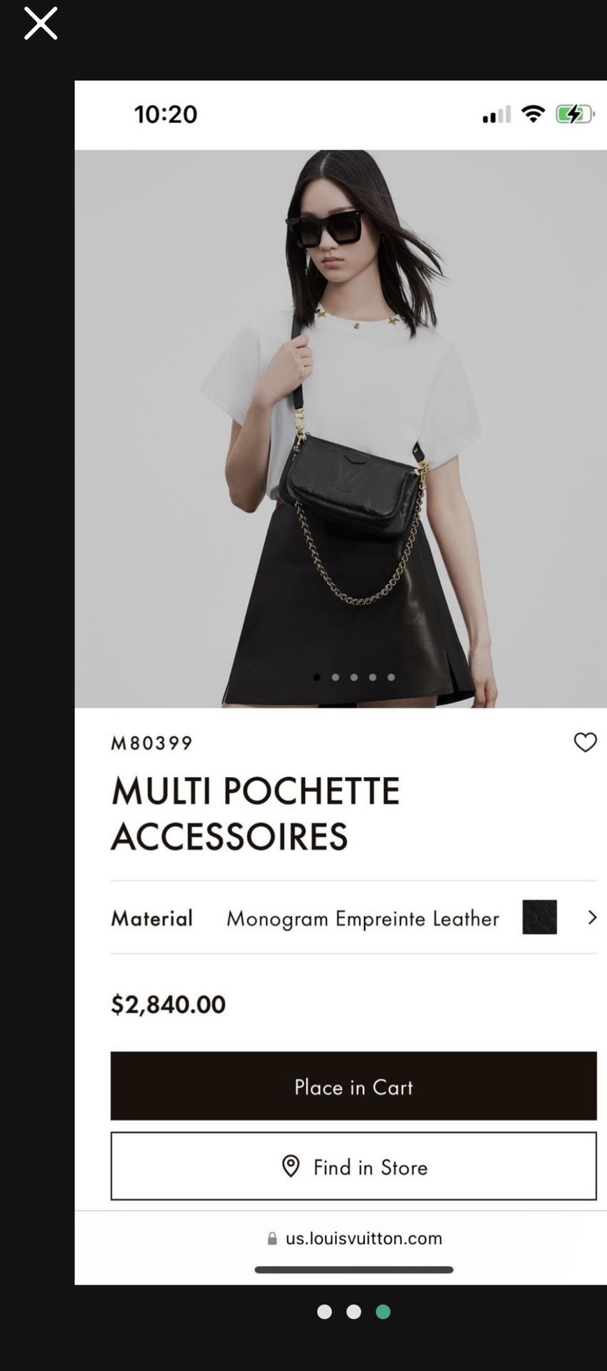 Louis Vuitton M80399 Multi Pochette Accessoires