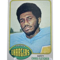 1976 Topps Football Chris Fletcher
