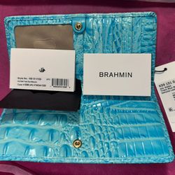 Brahmin Turquoise Wallet!