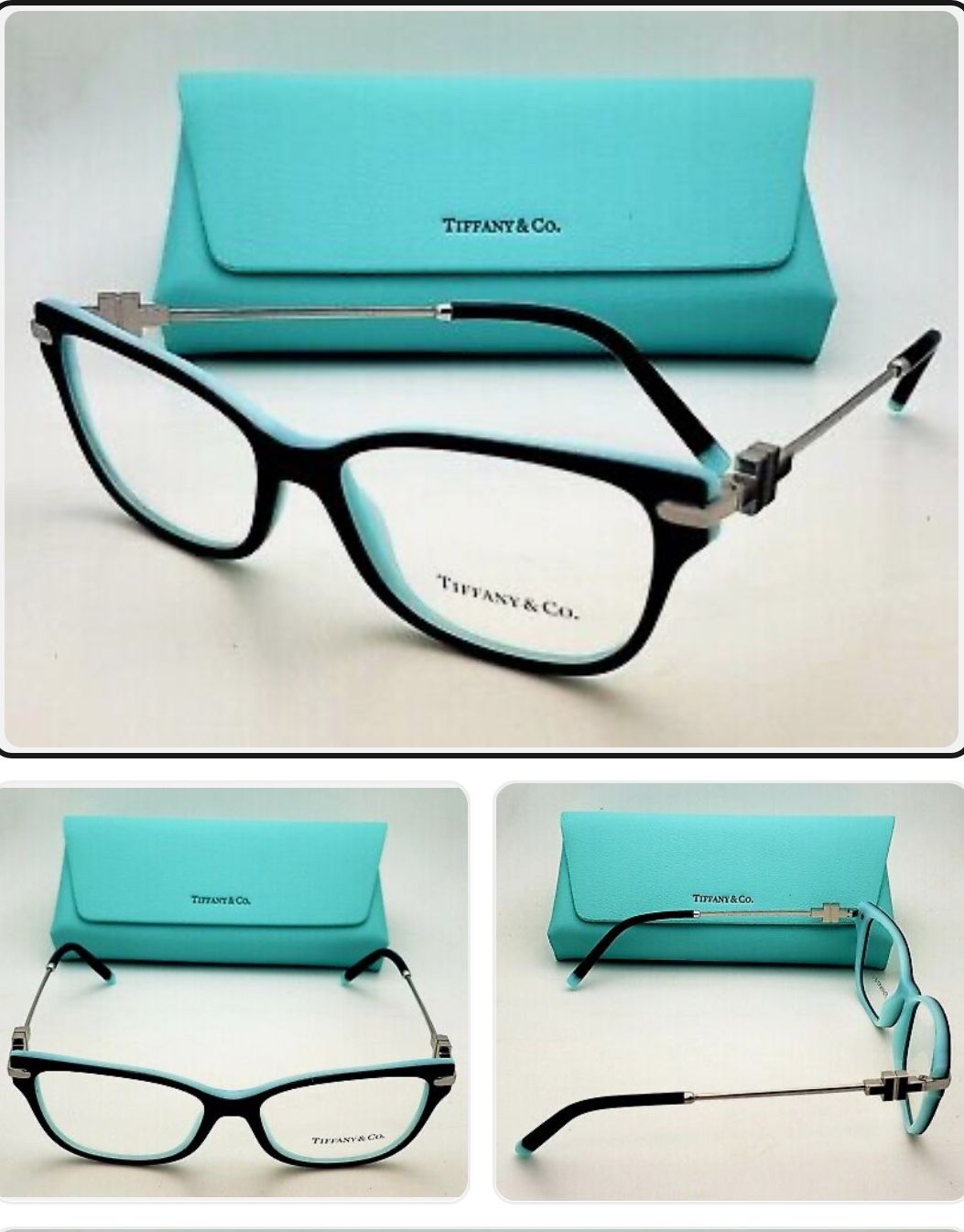 Tiffany & Co. 2207 Eyeglasses Black Blue 52/15/140 📍 Pickup @ Bellevue