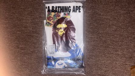White bape tee
