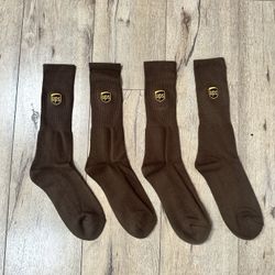 Brown Ups Socks