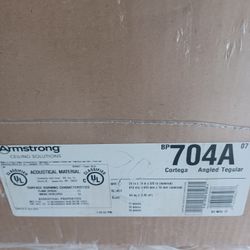Armstrong 704a Cortega Angled Ceiling Tile