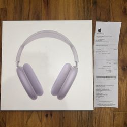 Purple AirPods Max