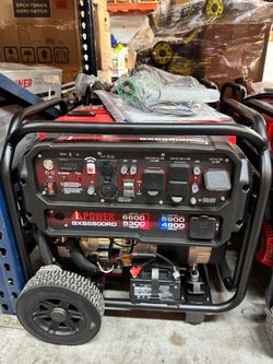 A-iPower dual fuel GXS6600RD Portable Generator 6600W