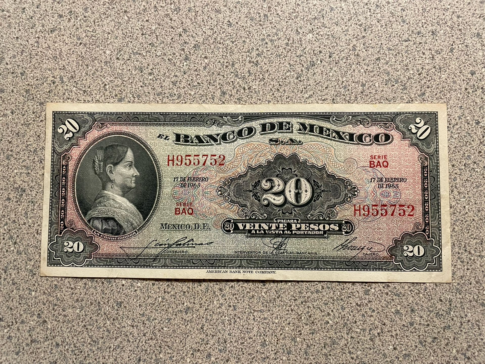 20 Pesos De Mexico π²π½