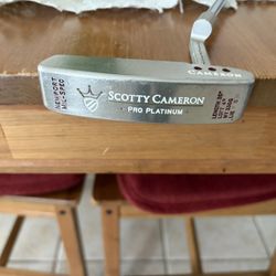 SCOTTY CAMERON (TITLEIST) PRO PLATINUM NEWPORT MIL-SPEC PUTTER