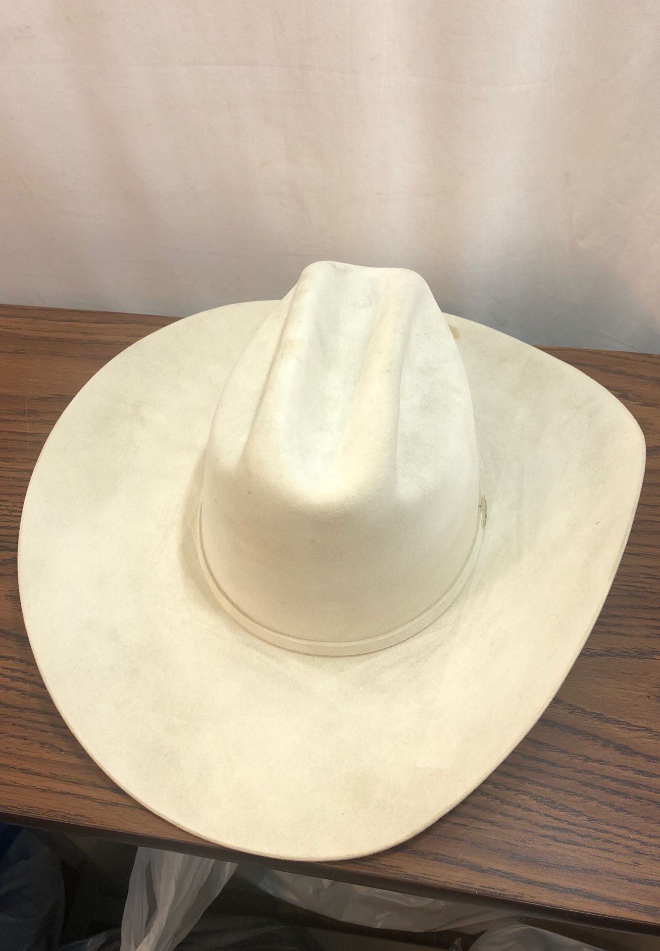Stetson 6x Ruidoso white size 7 cowboy hat