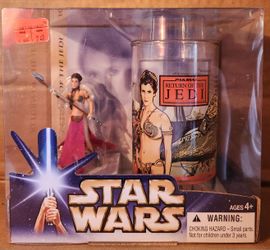 Star Wars Princess Leia - Figure And Cup 2004