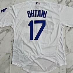 Ohtani white men fully stitched new with tags
