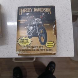 Harley Davidson Collector Card Set 