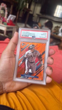 2025 Topps finest Jasson Dominguez /15 rare