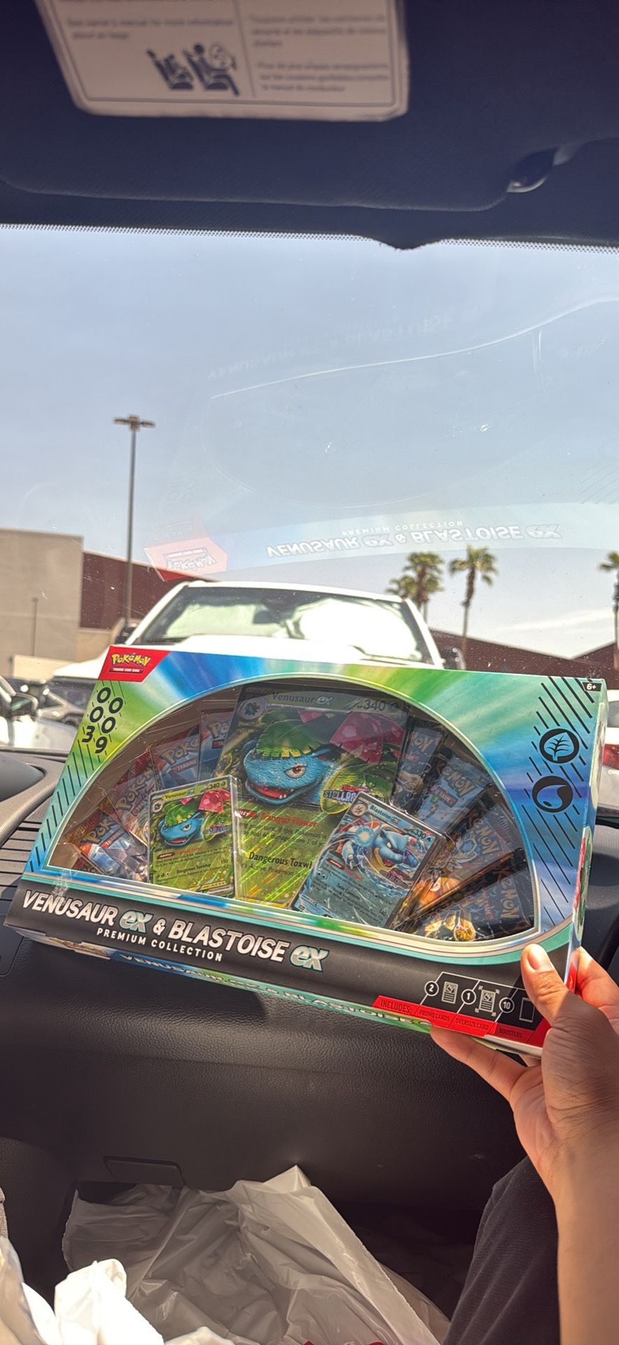 Venusaur ex & Blastoise ex Premium Collection