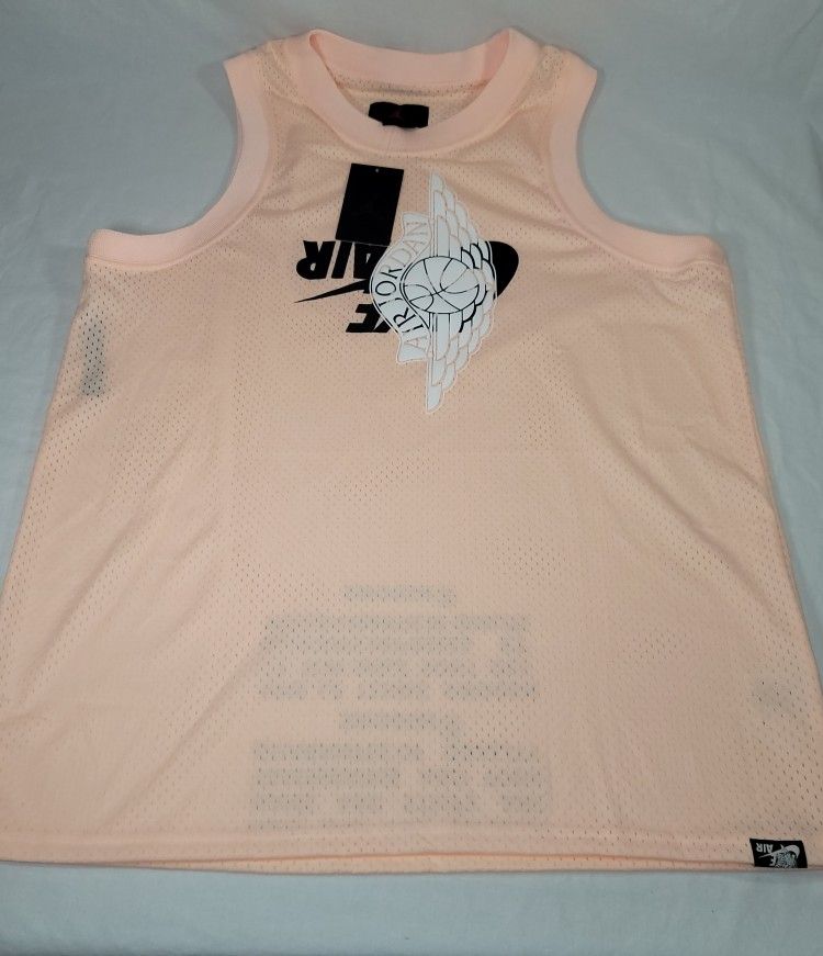 Nike Air Jordan Jumpman Mesh Jersey Pink...Men Size (XL)
