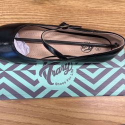 Tary Mary Jane Shoe, Black , Flat , Size 10