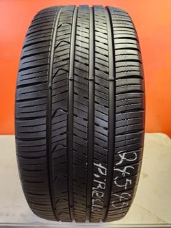 (1) 245 45R 19 PIRELLI P ZERO TIRE 2454519 USED TIRE (SINGLE) MOUNT BALANCE INCLUDED