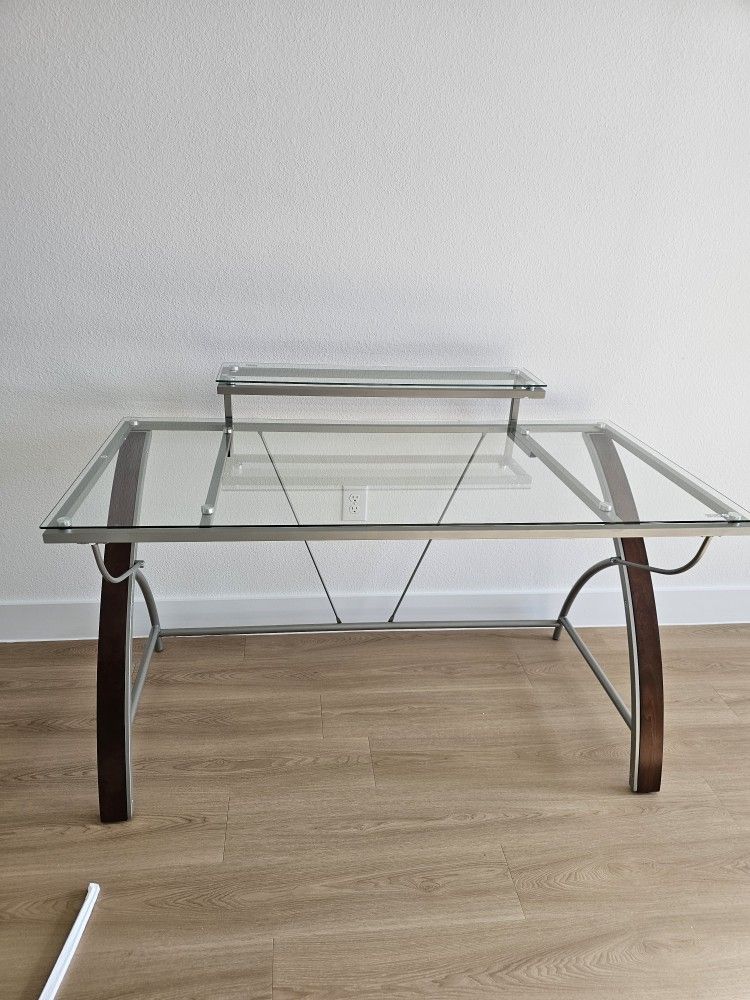 Brand New!!!! Glass Desk