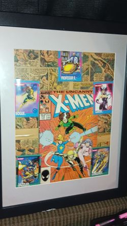 One of a kind uncanny x men wall art