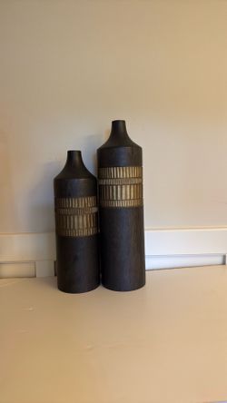 VASES MANGO WOODEN