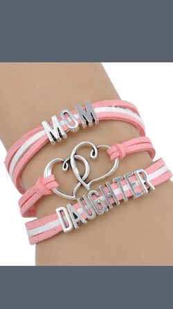 Mom/daughter infinity bracelet