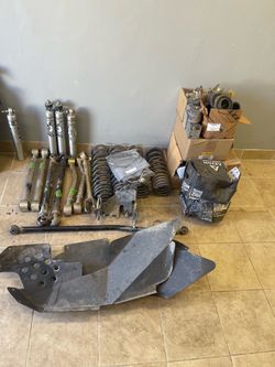 Jeep JK. Metal cloak 4. 1/2 inch lift