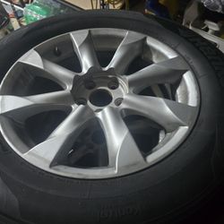 Set Of Wheelsfits 2006 Infinity Some Of The Tire Or Good Wheel Or Verry Good #640