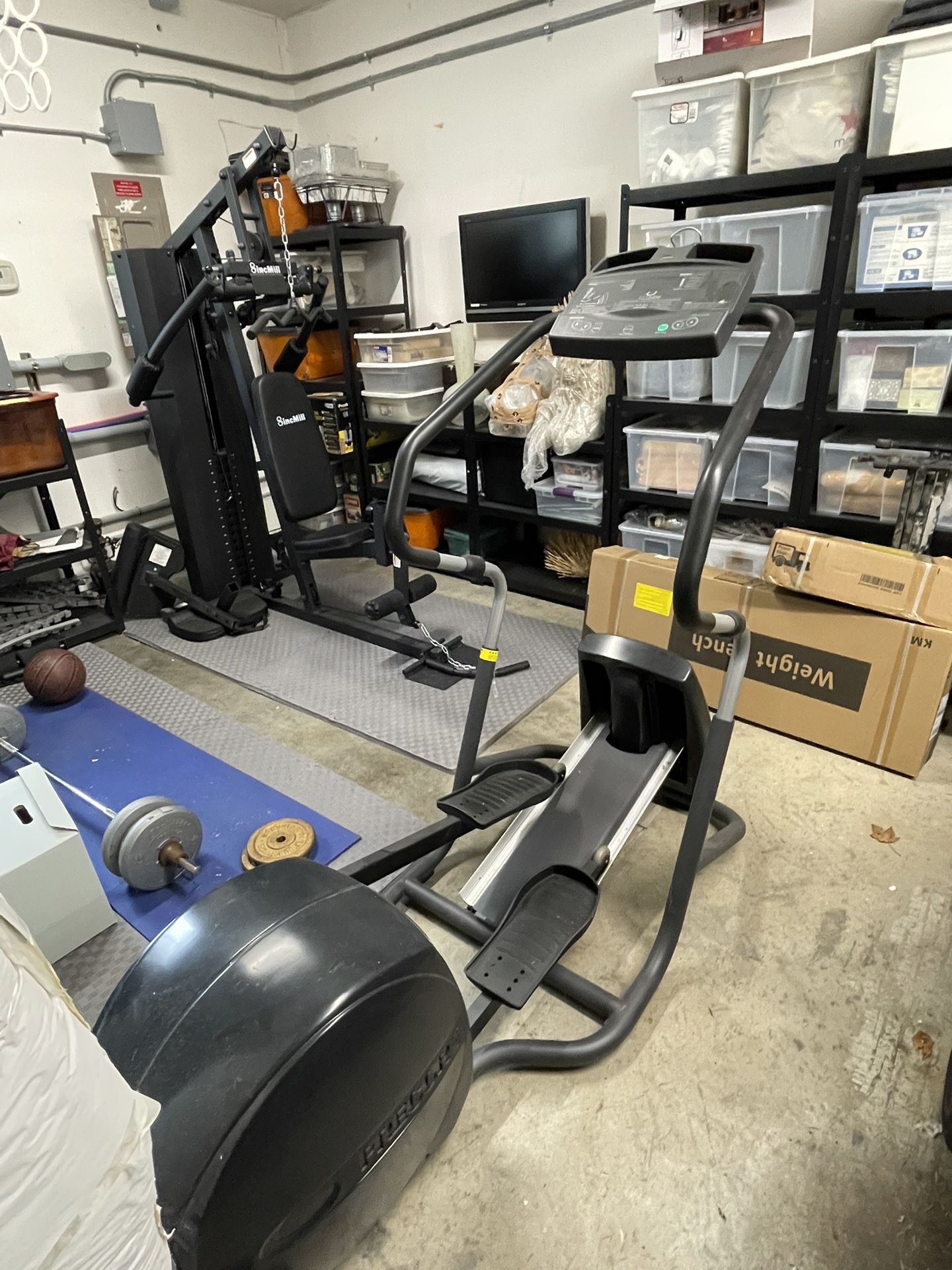 Heavy-Duty Elliptical Trainer- Gym Quality Machine