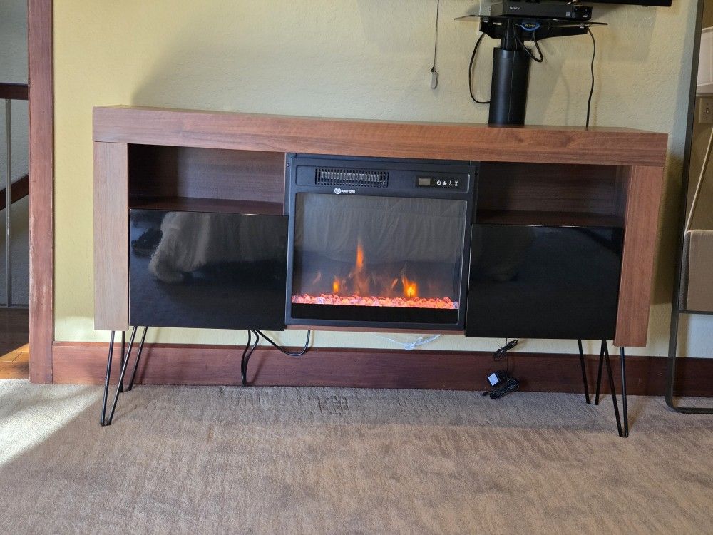 Electric Fireplace TV Stand
